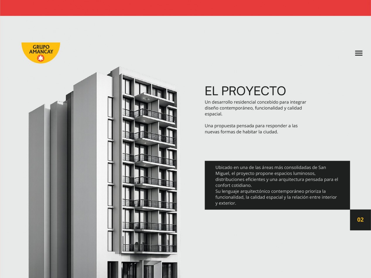 Preventa Exclusiva | Edificio Amancay | San Lorenzo 1833 | San Miguel, Buenos Aires
